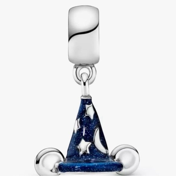 Brand New Retired Pandora x Disney Mickey’s Sorcerer’s hat charm - Picture 1 of 5